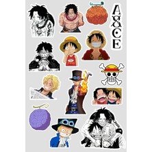 Bsb Japon Anime Sticker Telefon Laptop Notebook Tablet Defter Matara Stiker Etiket ST811