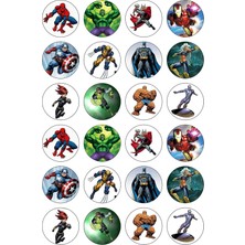 Bsb Marvel Sticker Telefon Laptop Notebook Tablet Defter Matara Stiker Etiket ST715