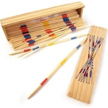 Aesco Ahşap Mikado Spiel El Beceri Görsel Eğitici Oyun Çubukları