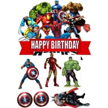 Bsb Marvel Sticker Telefon Laptop Notebook Tablet Defter Matara Stiker Etiket ST682