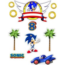 Bsb Sonic Sticker Telefon Laptop Notebook Tablet Defter Matara Stiker Etiket ST675