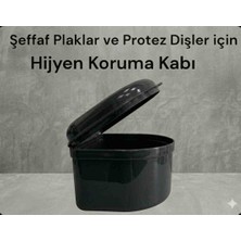 Vulli Diş Plak Kabı Protez Kutusu 1 Adet Büyük Boy Çeşitli Renkler