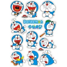 Bsb Doraemon Sticker Telefon Laptop Notebook Tablet Defter Matara Stiker Etiket ST844