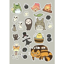 Bsb Anime Sticker Telefon Laptop Notebook Tablet Defter Matara Stiker Etiket ST1709