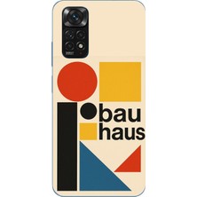 TechTree Redmi Note 11-11S Uyumlu Bauhaus Akımı Baskılı Silikon Kılıf