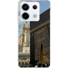 TechTree Redmi Note 13 Pro 5g Uyumlu Manevi Huzur Kabe Kapısı Umre Baskılı Silikon Kılıf