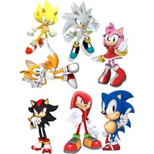 Bsb Sonic Sticker Telefon Laptop Notebook Tablet Defter Matara Stiker Etiket ST205