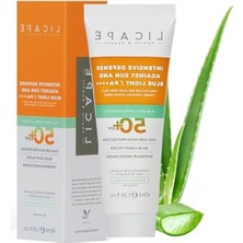 Aesco Licape Yağlı Ciltler Için Aloe Vera Özlü Yüksek Korumalı Güneş Kremi 40ML
