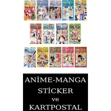 Gerekli Şeyler Yayıncılık One Piece 20-21-22-23-24-25-26-27-28-29-30-31-32-33 Manga Seti (14 Kitap) / Anime-Manga Sticker ve Kartpostal Hediyeli