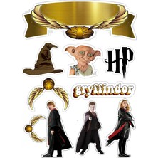 Bsb Harry Potter Sticker Telefon Laptop Notebook Tablet Defter Matara Stiker Etiket ST182