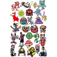 Bsb Anime Sticker Telefon Laptop Notebook Tablet Defter Matara Stiker Etiket ST1584