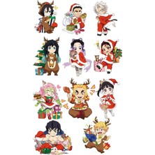 Bsb Japon Anime Sticker Telefon Laptop Notebook Tablet Defter Matara Stiker Etiket ST830