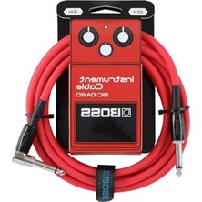 Aesco BIC-10A-RD Düz/l Uçlu 3m Enstrüman Kablosu