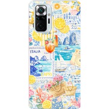 TechTree Redmi Note 10 Pro Uyumlu La Dolce Vita Italyan Rüyası Baskılı Silikon Kılıf