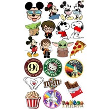 Bsb Popüler Sticker Telefon Laptop Notebook Tablet Defter Matara Stiker Etiket ST819