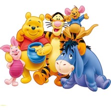 Bsb Winnie The Pooh Sticker Telefon Laptop Notebook Tablet Defter Matara Stiker Etiket ST1081