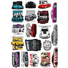 Bsb Popüler Sticker Telefon Laptop Notebook Tablet Defter Matara Stiker Etiket ST1234
