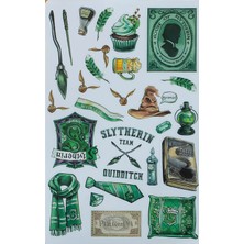Bsb Harry Potter Sticker Telefon Laptop Notebook Tablet Defter Matara Stiker Etiket ST440
