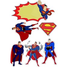 Bsb Superman Sticker Telefon Laptop Notebook Tablet Defter Matara Stiker Etiket ST107