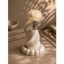 Lunthia Home 2'li Dekoratif Vazo & Bubble Tabak Dekoratif Obje ( Çiçek Dâhil Değlildir.)