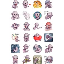 Bsb Lord Of The Rings Sticker Telefon Laptop Notebook Tablet Defter Matara Stiker Etiket ST466