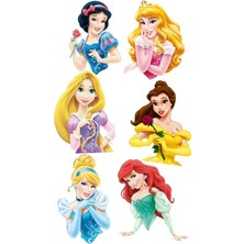 Bsb Prensesler Sticker Telefon Laptop Notebook Tablet Defter Matara Stiker Etiket ST1512