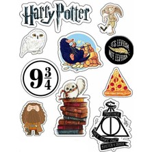 Bsb Harry Potter Sticker Telefon Laptop Notebook Tablet Defter Matara Stiker Etiket ST789
