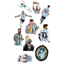 Bsb Messi Sticker Telefon Laptop Notebook Tablet Defter Matara Stiker Etiket ST1360