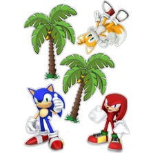 Bsb Sonic Sticker Telefon Laptop Notebook Tablet Defter Matara Stiker Etiket ST778