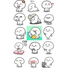 Bsb Anime Sticker Telefon Laptop Notebook Tablet Defter Matara Stiker Etiket ST959