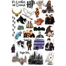 Bsb Harry Potter Sticker Telefon Laptop Notebook Tablet Defter Matara Stiker Etiket ST402