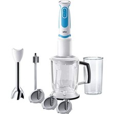 Braun Minipimer 5 MQ5060WHBL Twist El Blenderi, Elektrikli, Beyaz/mavi