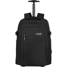 Samsonite Roader - 17,3 Inç, 55 Cm, 28 L, Siyah (Koyu Siyah) Tekerlekli Dizüstü Bilgisayar Sırt Çantası