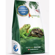 Delta Rasyon Iguana & Kaplumbağa Yemi Küçük Taneli – Tam Besleyici Sürüngen Yemi