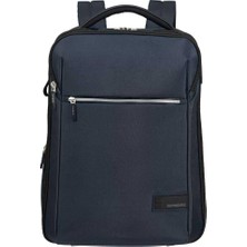 Samsonite Litepoint - Dizüstü Bilgisayar Sırt Çantası 17,3″ (46 Cm) – Akıllı Işlevli, Ergonomik, Pratik Iç Bölmeli Iş ve Okul Sırt Çantası - 24,5l - Mavi (Mavi)