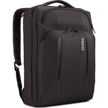 Thule Laptop Sırt Çantası Dizüstü Bilgisayar Bölmeli Sırt Çantası Crossover 2 Dönüştürülebilir Laptop Çantası 15.6" Siyah Siyah