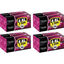 Flodex Buzdolabı Poşeti Orta Boy 20 Li (24X38 Cm) 4 Lü x 4 Paket
