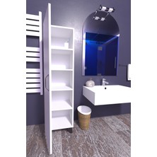 "mdf" Banyo Boy Dolabı, Çok Amaçlı Kiler Dolabı, Erzak Dolabı