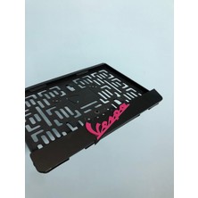 3A Dijital 3ADİJİTAL Pembe Vespa Motor Plakalığı