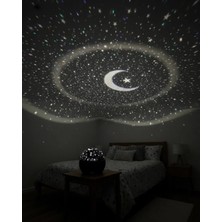Nevamel® Fişli Yıldız Projektör Gece Lambası Müzikli