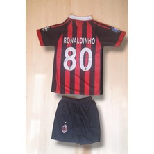 Çağrı Giyim Nostaljik Ac Milan Ronaldinho Çocuk Forması