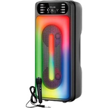 Çeşithane KTS-1555 Bluetooth Hoparlör Mikrofonlu USB Tf Aux Fm Taşınabilir