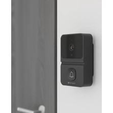 Nevamel® Akıllı Kapı Zili Kamera Gece Görüşlü Çift Yönlü Sesli Wifi