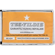 Tek Yıldız 14 - Kumaş Boyası Bej Açık 11 Gr