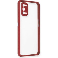 Selfbuysell Realme 7 Pro Kılıf Miami Şeffaf Silikon - Fuşya