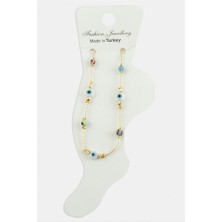 Adata Jewelry Nazar Boncuğu Model Halhal Karışık Renk 22 cm