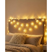 Nevamel® Dekoratif Yıldız LED Aydınlatma 5 Metre Sabit Işık Iç Mekan Kullanım