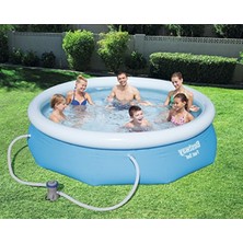 Aesco Bestway Fast Set™ Şişme Havuz Seti Yuvarlak 3,05 M x 76 cm