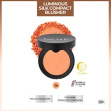 5 Adet Note Luminous Silk Compact Blusher Allık 14 Dreamy Coral