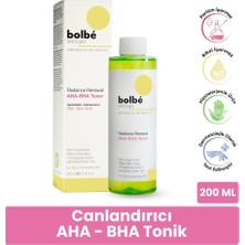 4 Adet Bolbe Peeling Etkili, Canlandırıcı, Cilt Tonu Eşitleyici, Gözenek Sıkılaştırıcı Aha-Bha Tonik 200 ml